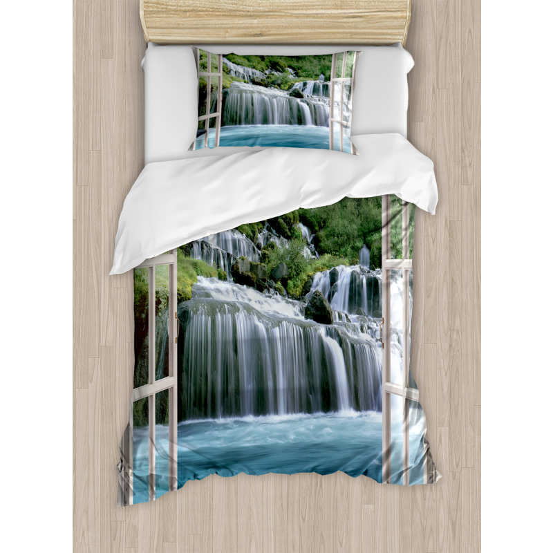 Majestic Paradise Duvet Cover Set