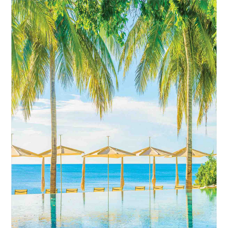 Pool Resort Summer Duvet Cover Set