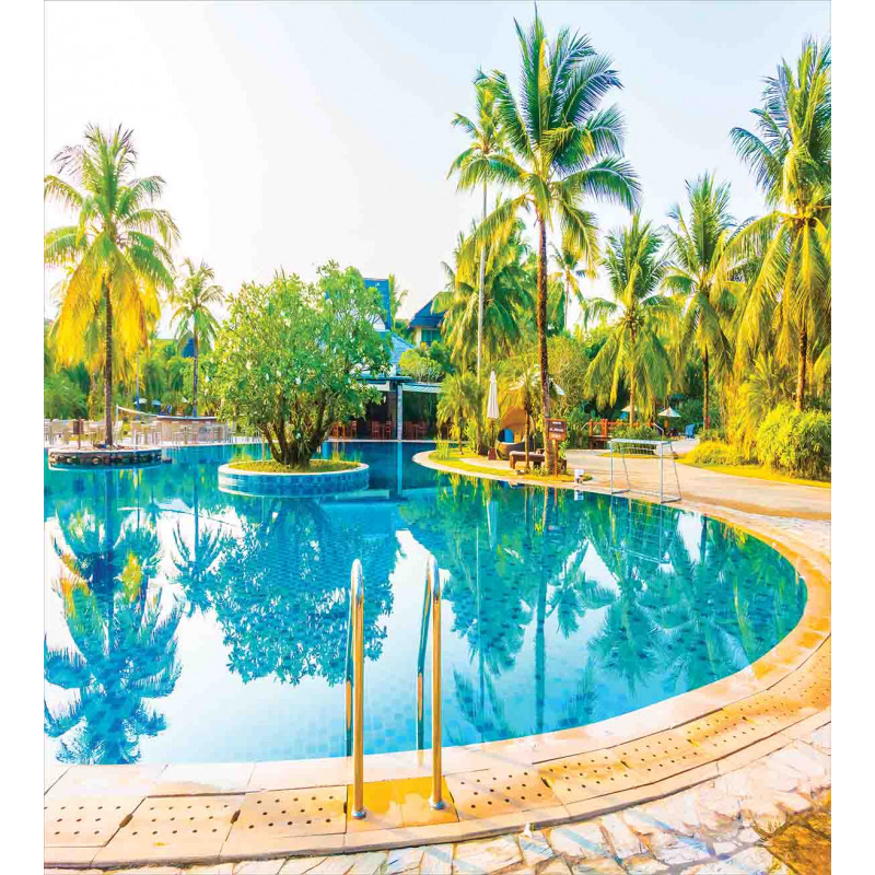 Pool Resort Travel Duvet Cover Set