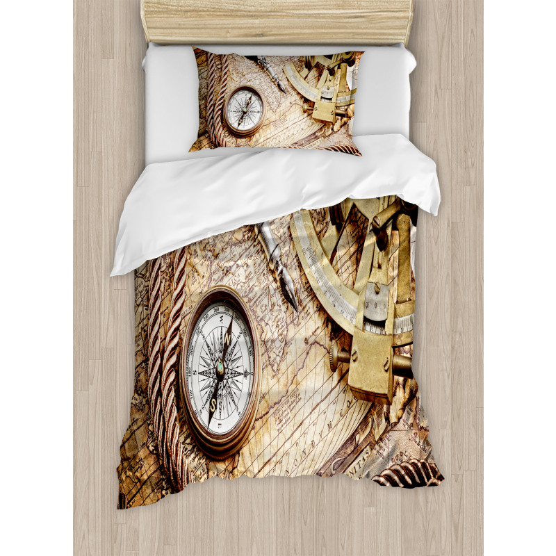 Voyage Theme Lifestyle Duvet Cover Set