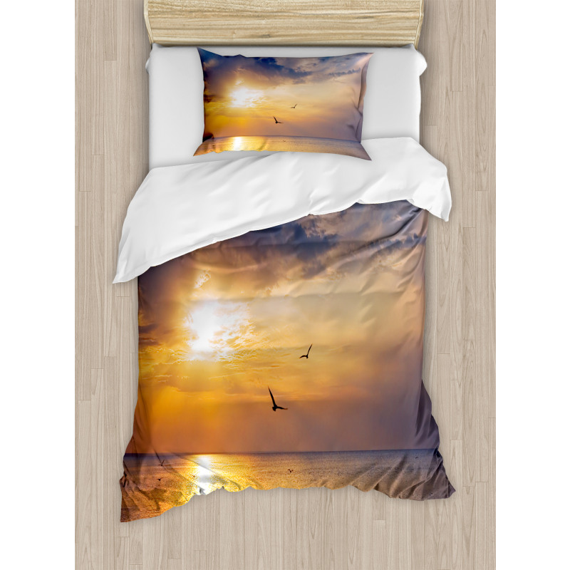 Early Morning Sunrise Duvet Cover Set