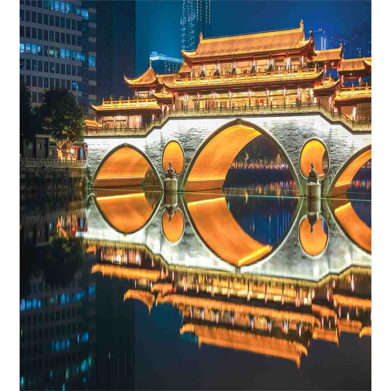 Big Bridge in China Duvet Cover Set