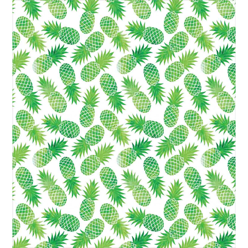 Exotic Pineapple Pattern Duvet Cover Set