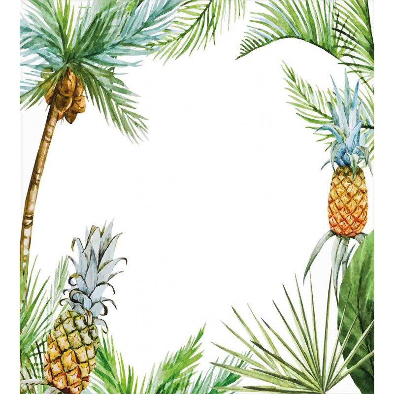 Exotic Palm Trees Duvet Cover Set