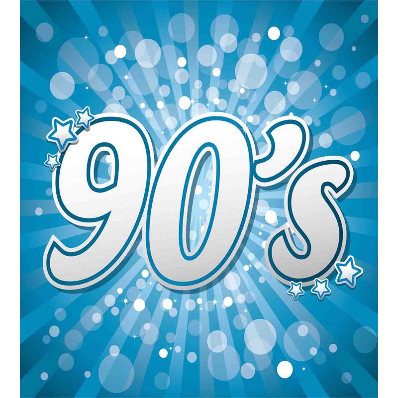 90s Pop Art Star Retro Duvet Cover Set