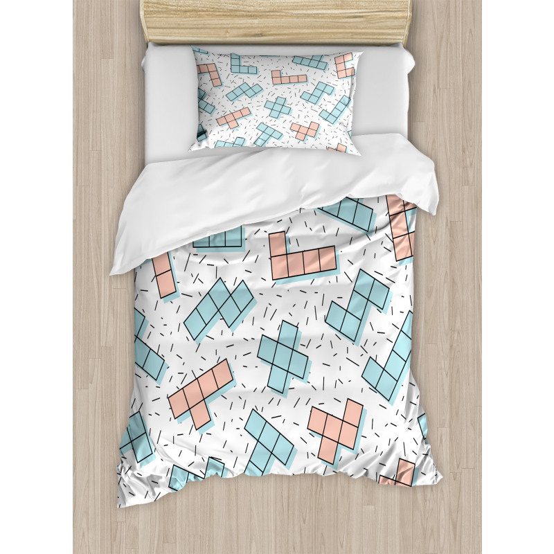 Retro Vintage Abstract Duvet Cover Set