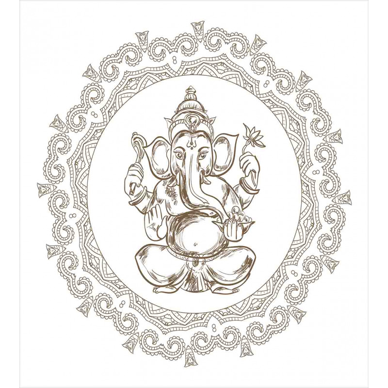 Mandala Ancient Symbol Asian Duvet Cover Set