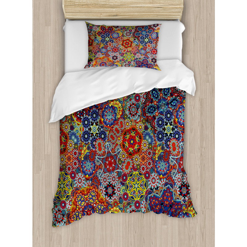 Combined Nested Paisley Duvet Cover Set