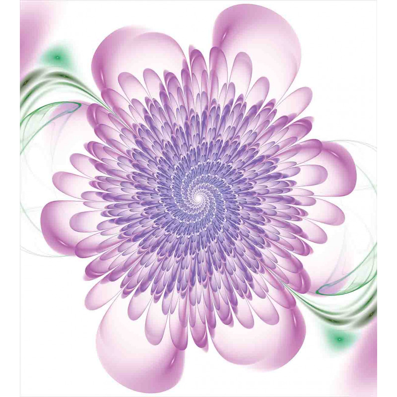 Floral Harmonic Spirals Duvet Cover Set
