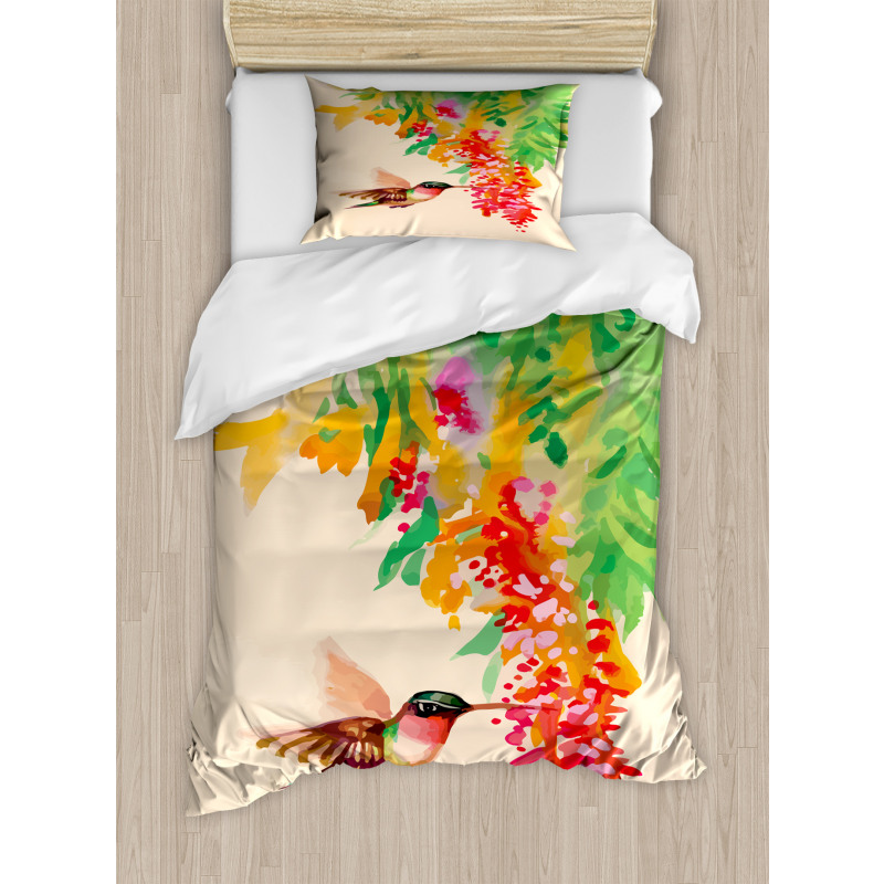 Colibri Exotic Tree Duvet Cover Set