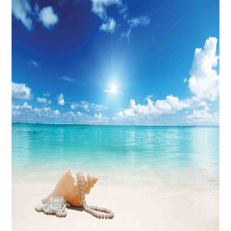 Seashells Tropical Beach Duvet Cover Set