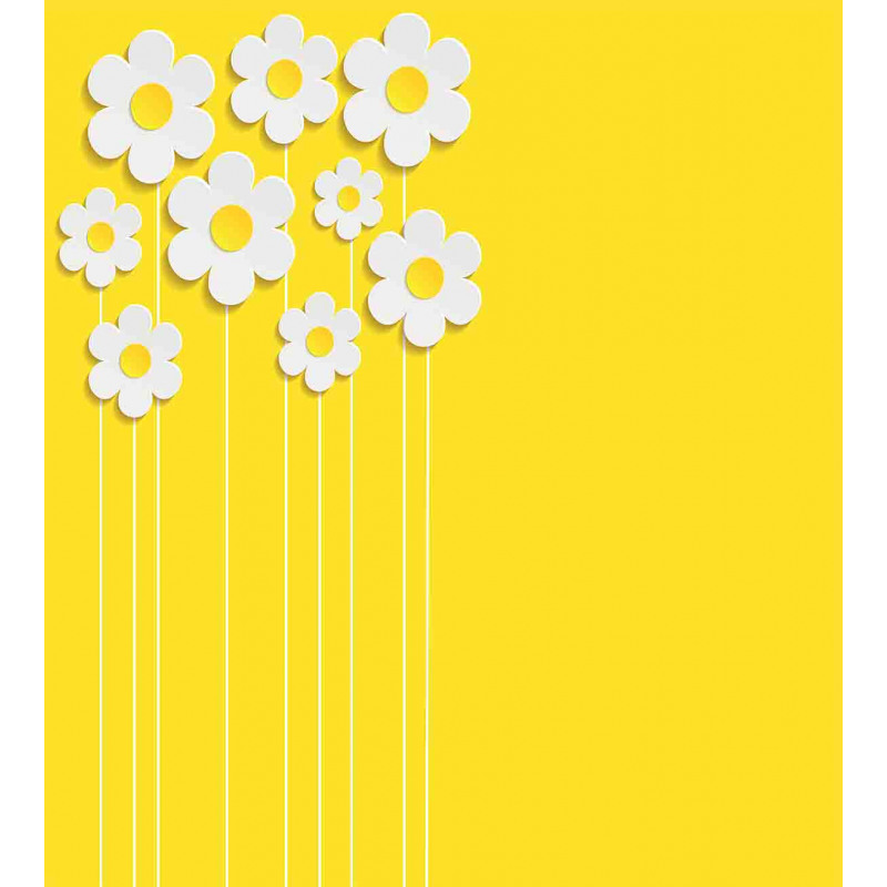 Cartoon Spring Flowers Duvet Cover Set