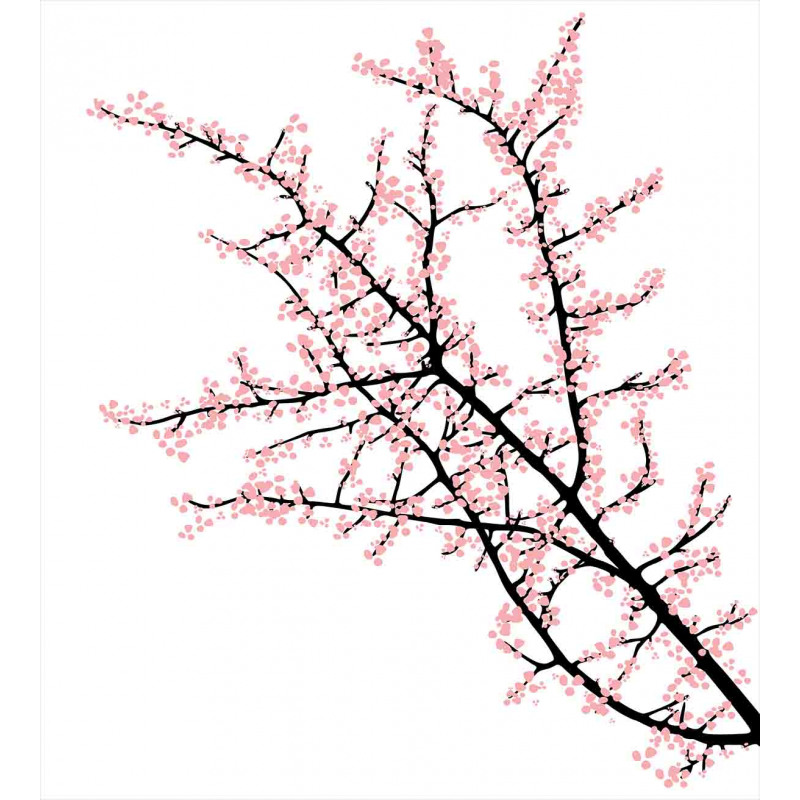 Cherry Branch Floral Duvet Cover Set