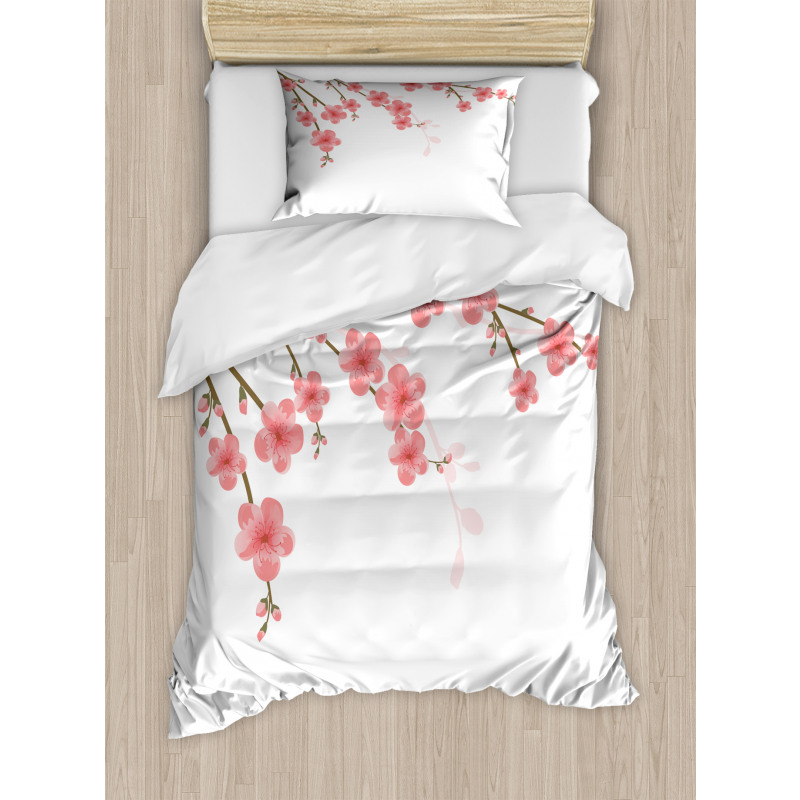 Cherry Blossom Artwork Duvet Cover Set