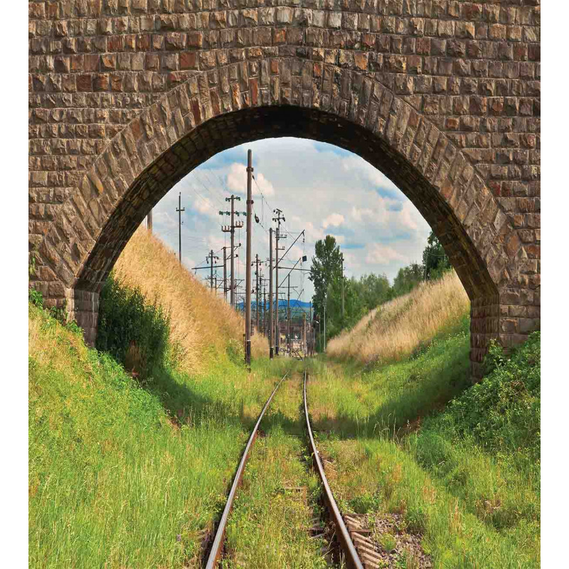 Bridge Railway Tranquil Duvet Cover Set