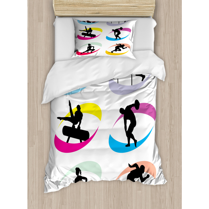 Sport Games Jogging Duvet Cover Set