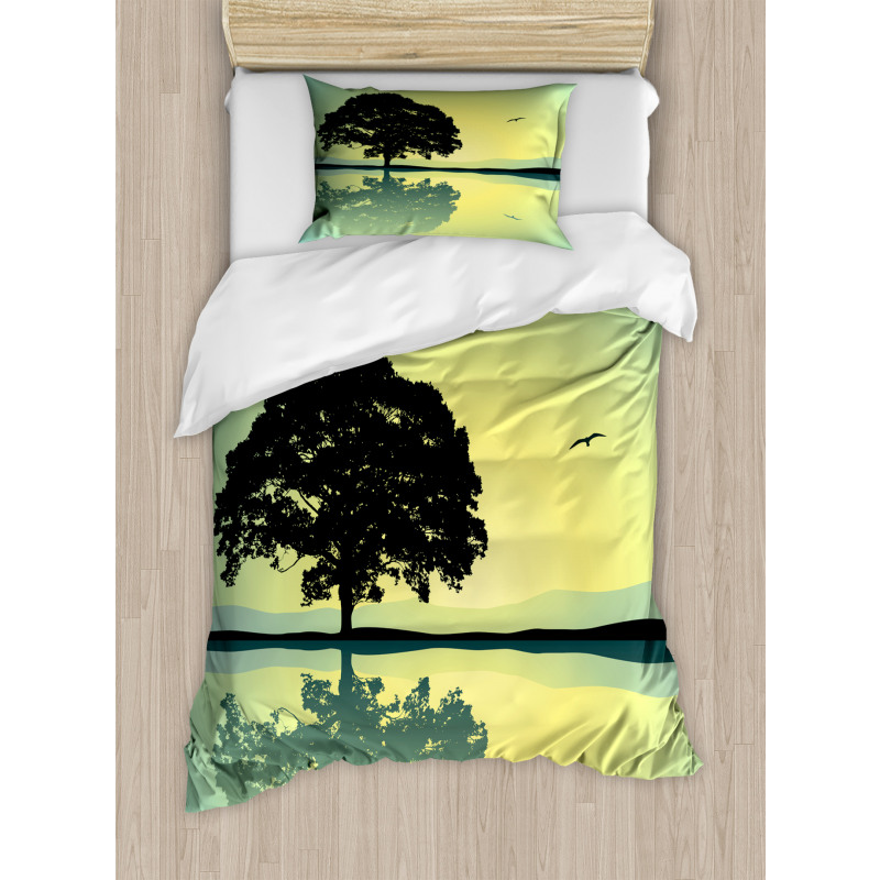Reflections on Water Sun Duvet Cover Set