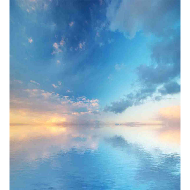 Ocean Horizon Clouds Sky Duvet Cover Set