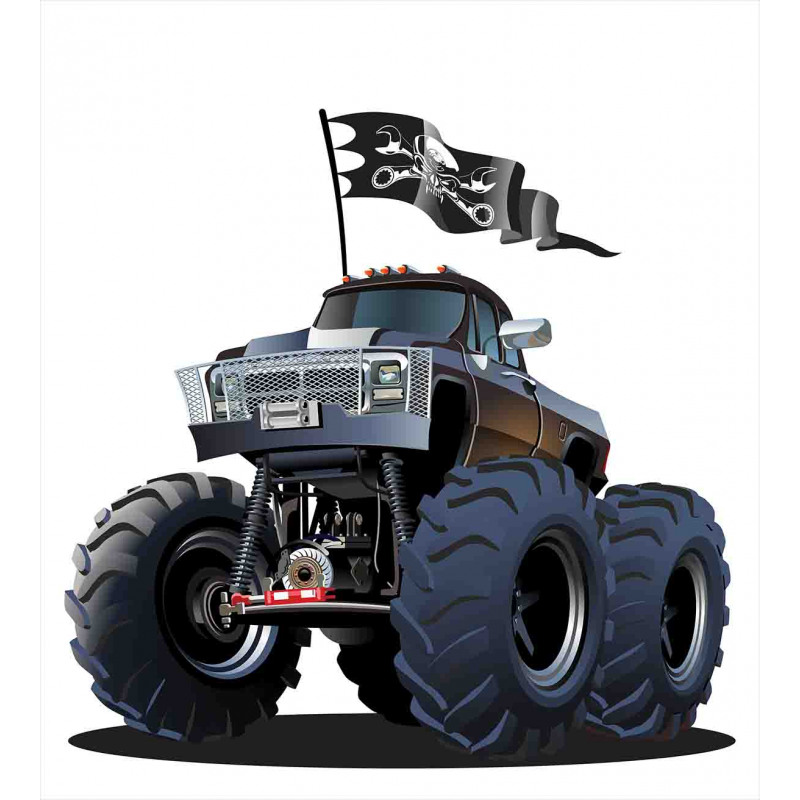 Monster Truck Pirate Duvet Cover Set