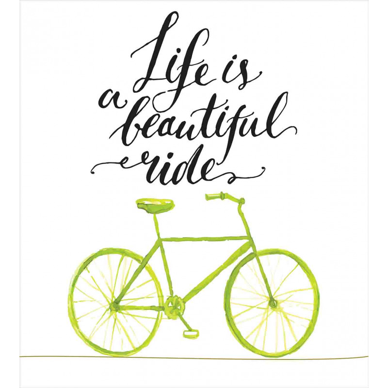 Life is a Bike Ride Duvet Cover Set