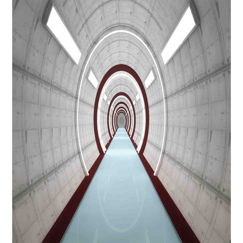 Futuristic Corridor Duvet Cover Set