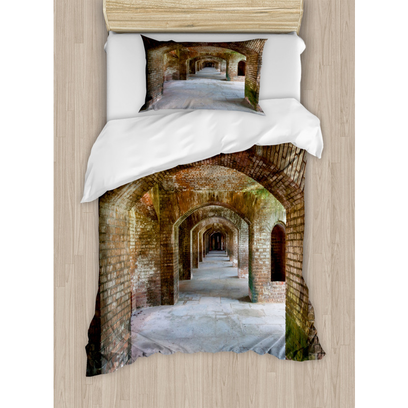 Brick Arches Dry Tortugas Duvet Cover Set