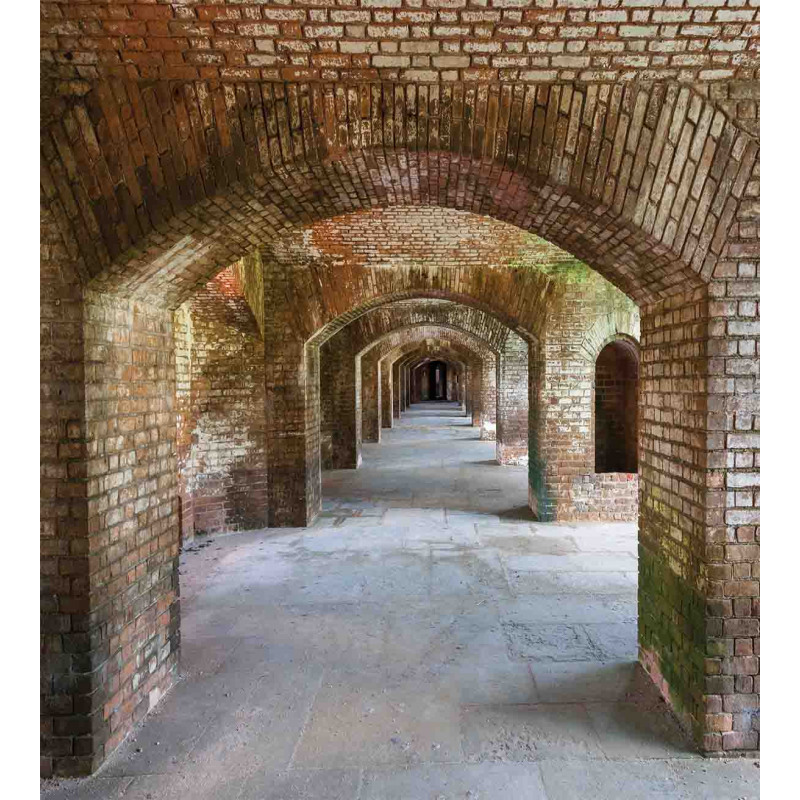 Brick Arches Dry Tortugas Duvet Cover Set