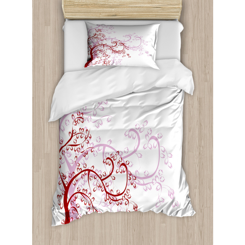 Magnolia Art Duvet Cover Set