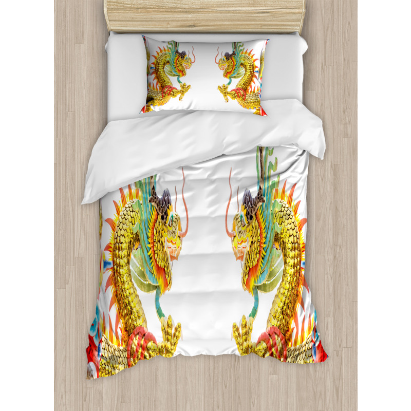 Dragon Oriental Culture Duvet Cover Set