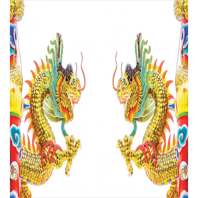 Dragon Oriental Culture Duvet Cover Set
