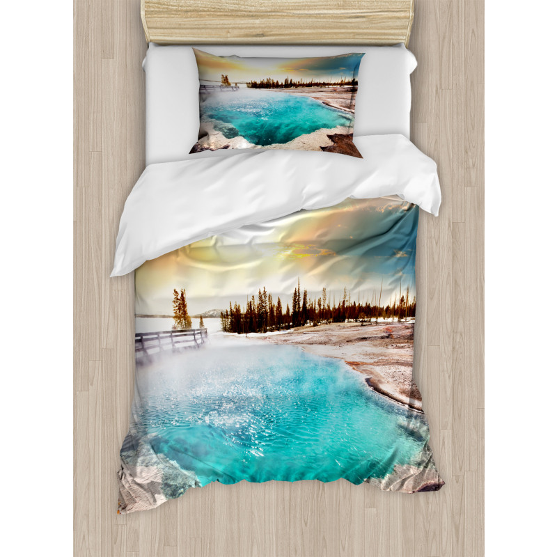 Park Earth Duvet Cover Set