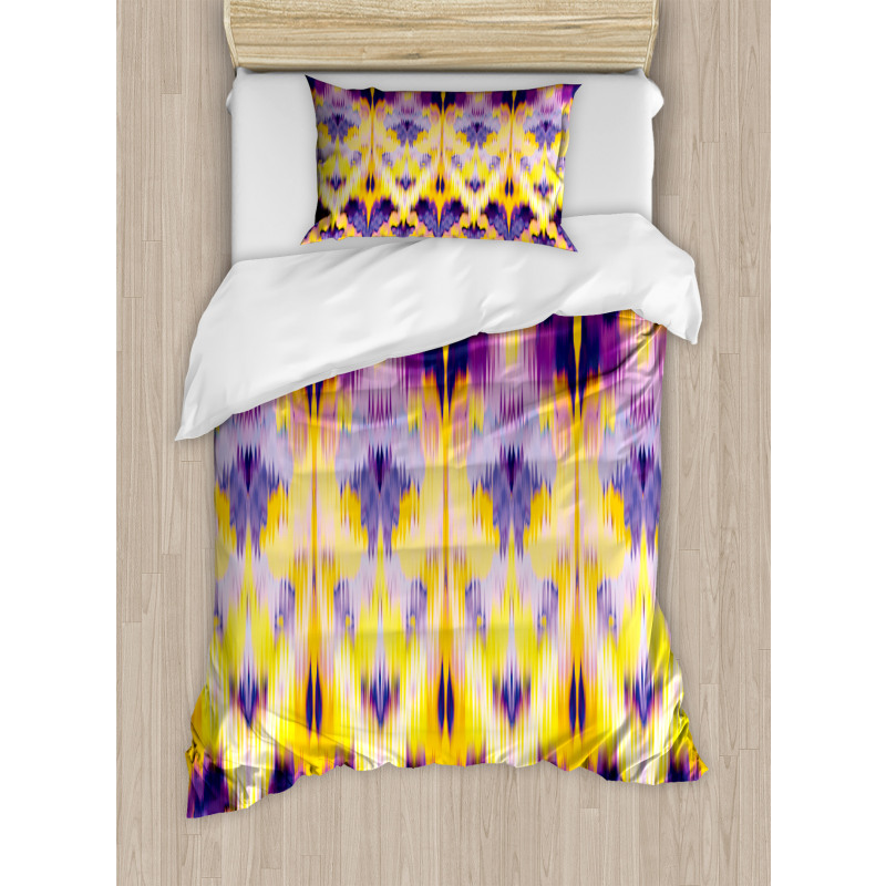 Indonesian Dying Boho Duvet Cover Set