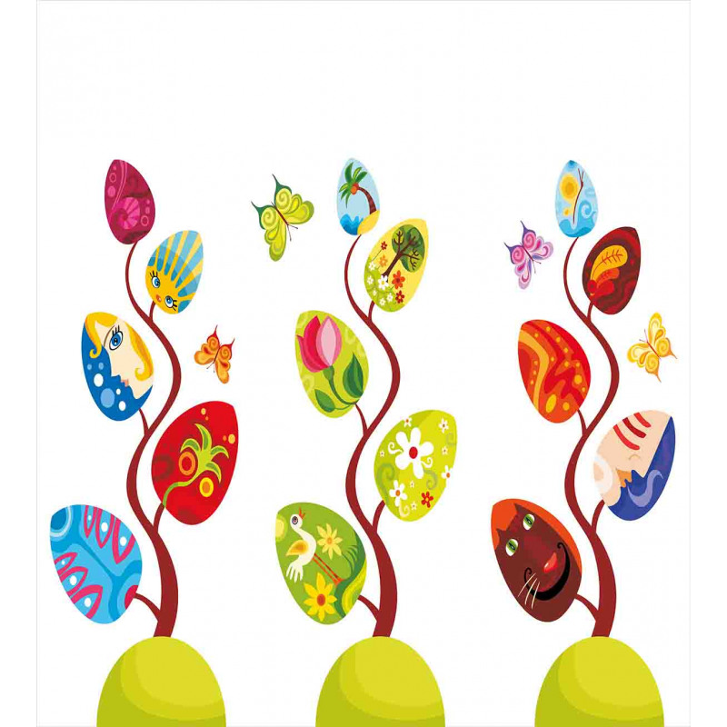 Magic Tree Easter Theme Duvet Cover Set