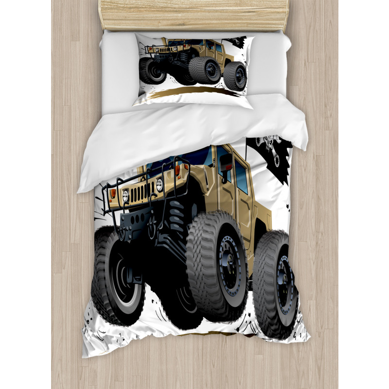 Off Road Safari Truck Duvet Cover Set