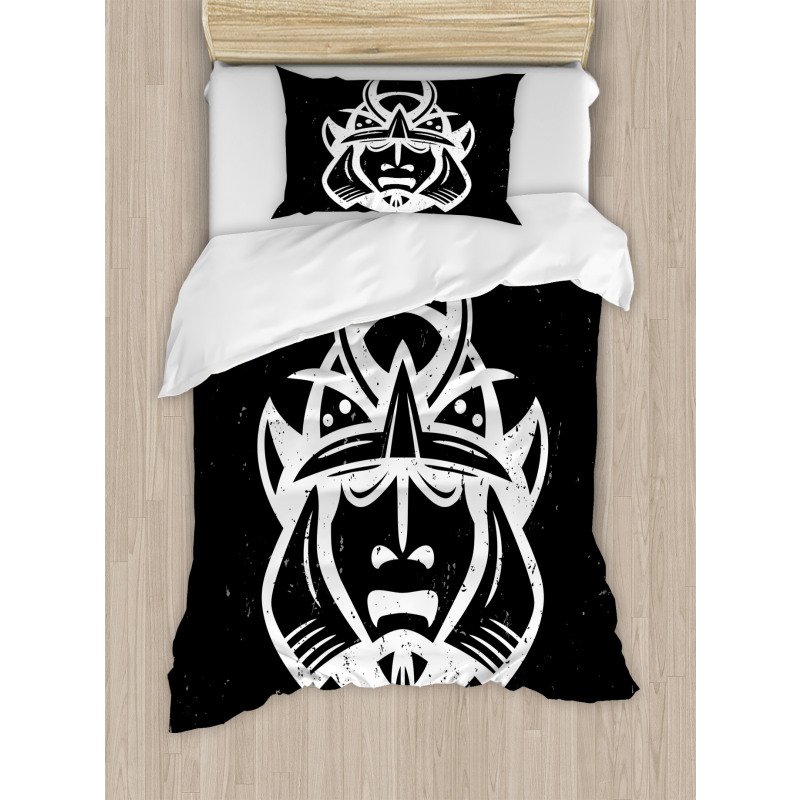 Samurai Martial Duvet Cover Set