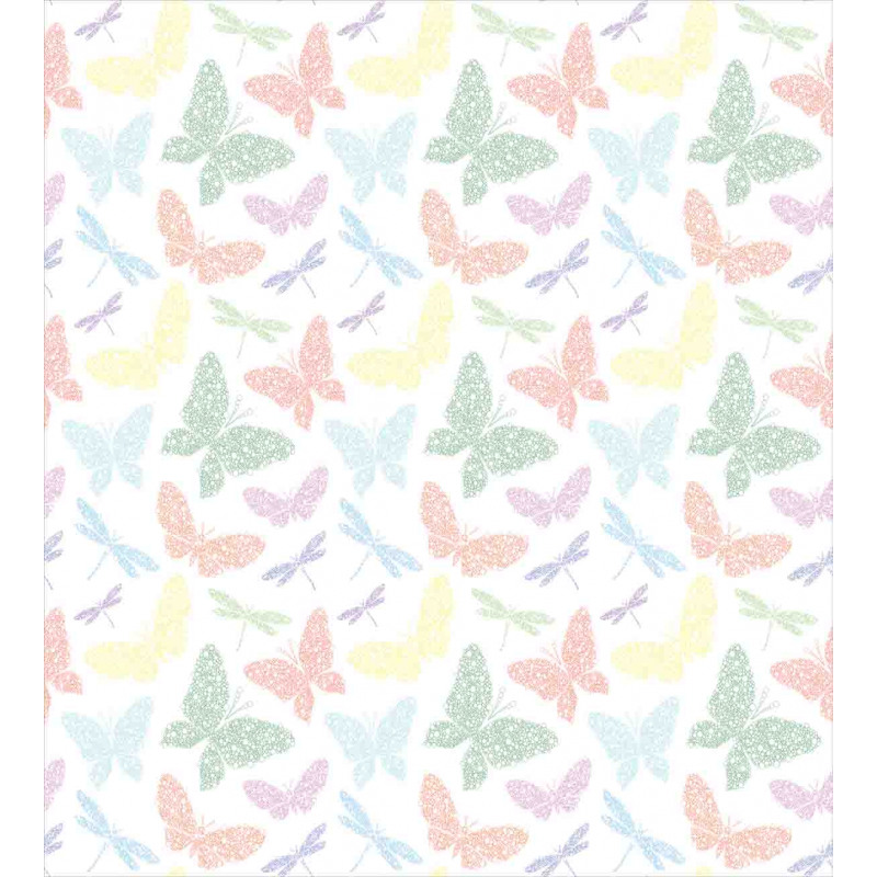 Butterfly Dragonfly Duvet Cover Set