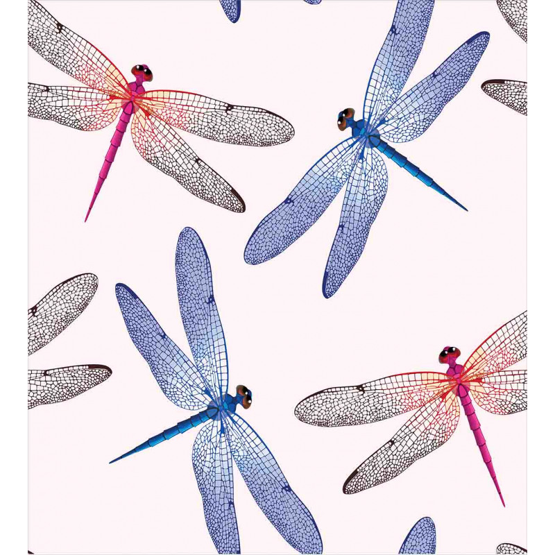 Dragonfly Wings Art Duvet Cover Set
