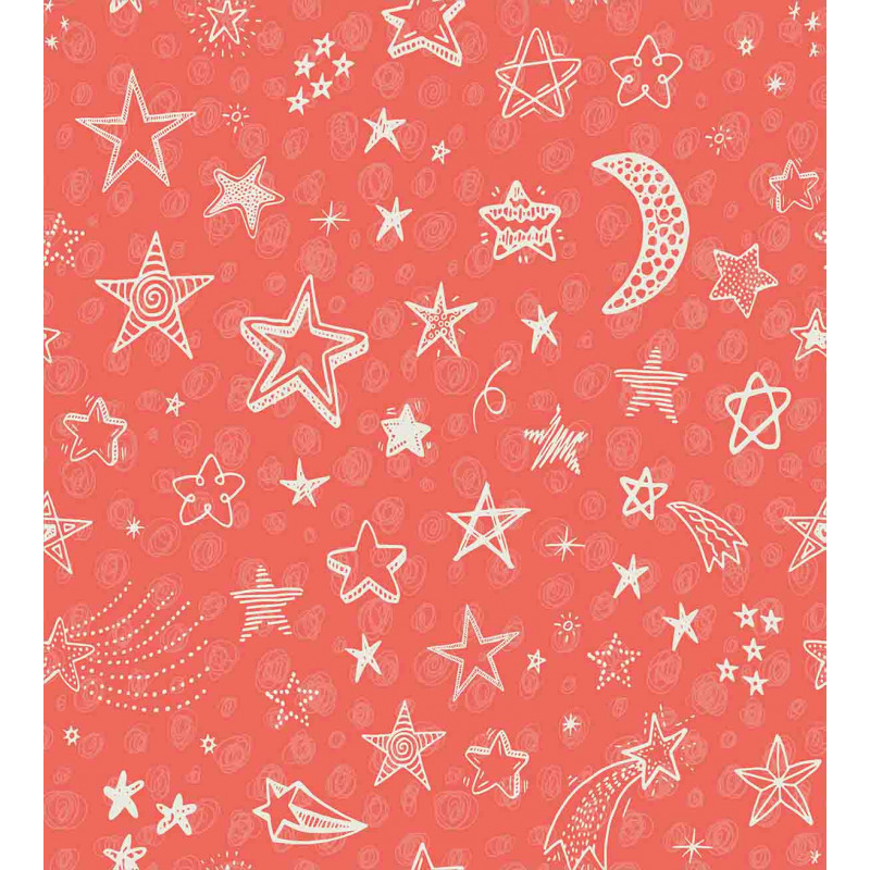 Moon and Stars Space Kid Duvet Cover Set