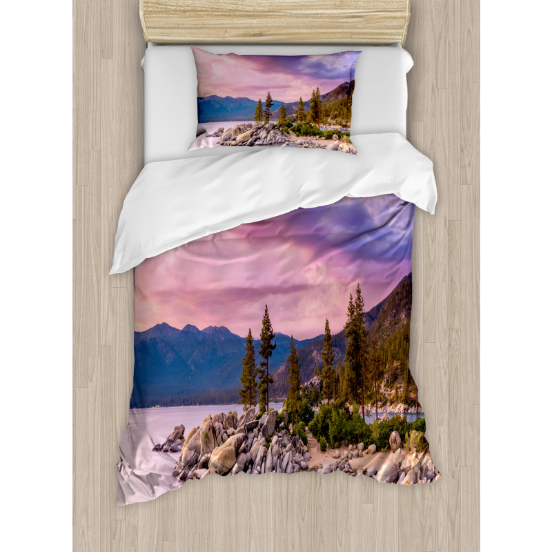 Secret Paradise Forest Duvet Cover Set