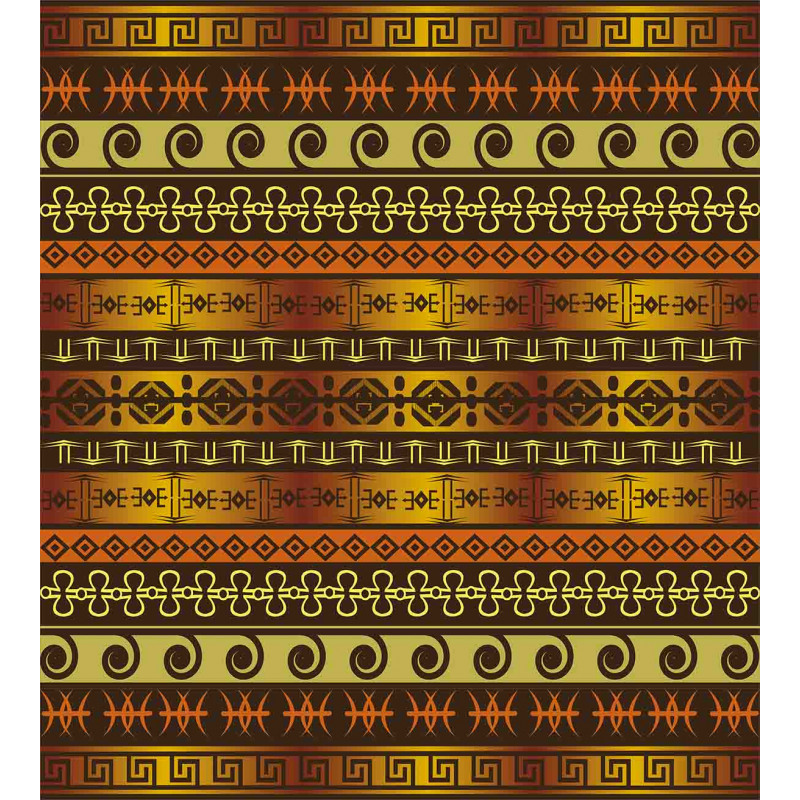 Geometric Indigenous Art Duvet Cover Set