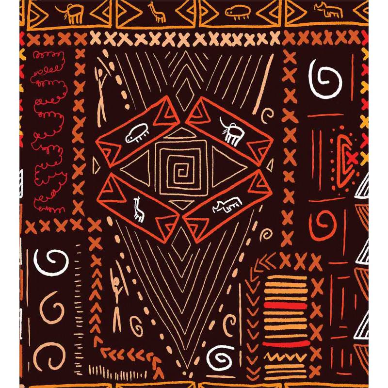 Aboriginal Cave Duvet Cover Set