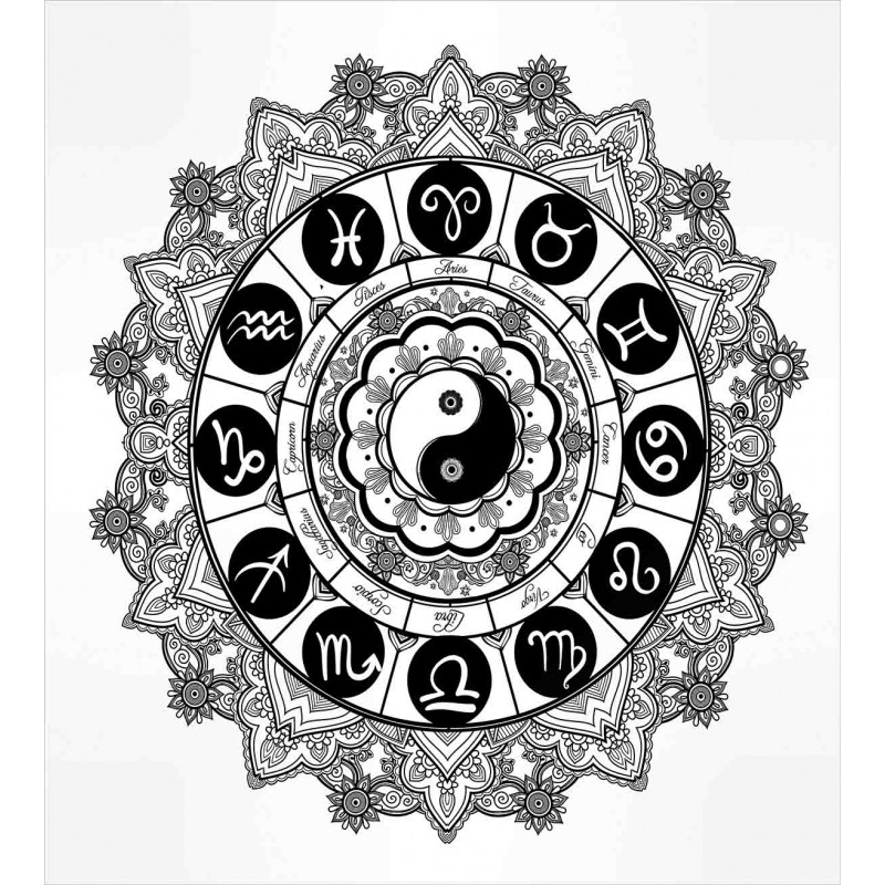 Mandala Art Harmony Duvet Cover Set