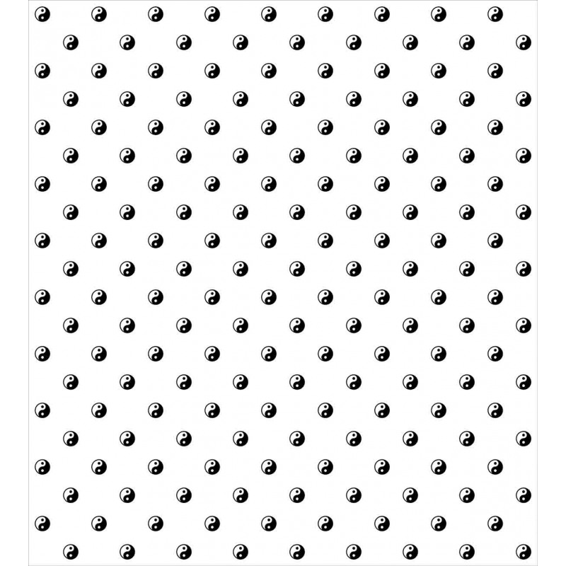 Polka Dots Yin Yang Duvet Cover Set
