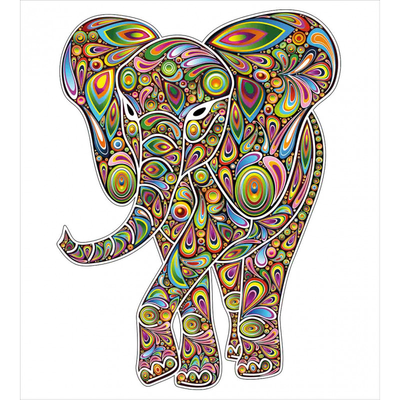 Boho Elephant Art Duvet Cover Set