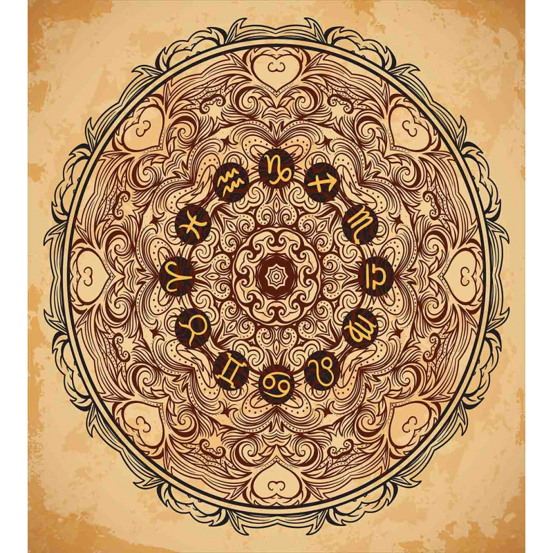Eastern Mandala Zodiac Duvet Cover Set