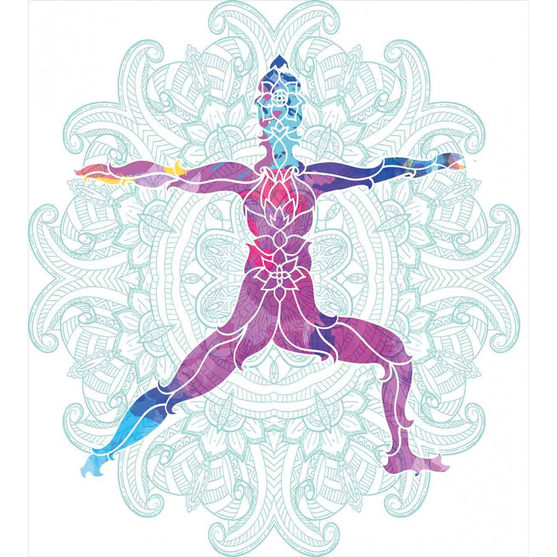 Mandala Boho Meditation Duvet Cover Set