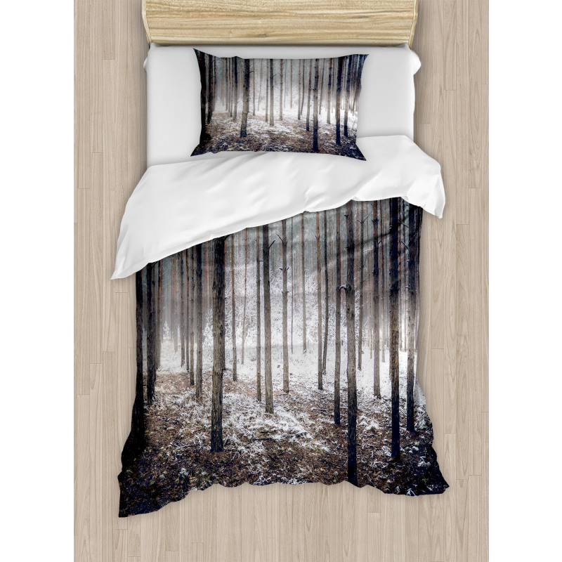 Nature Mystic Dark Duvet Cover Set