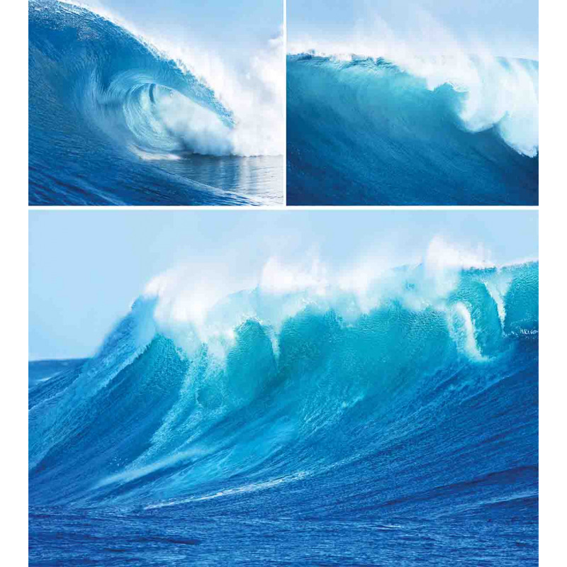 Giant Sea Ocean Waves Duvet Cover Set
