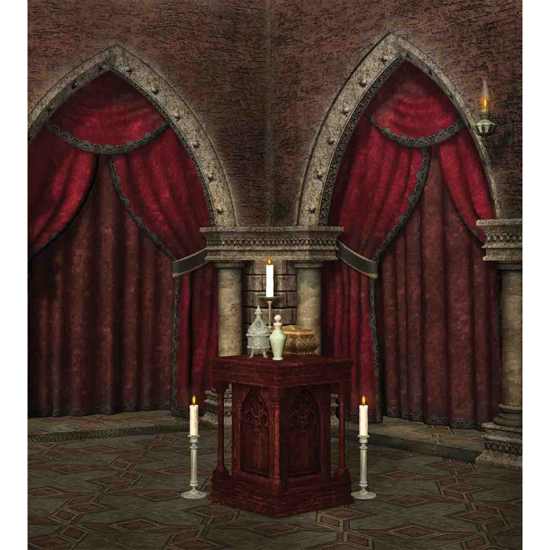 Mysterious Room Castle Duvet Cover Set