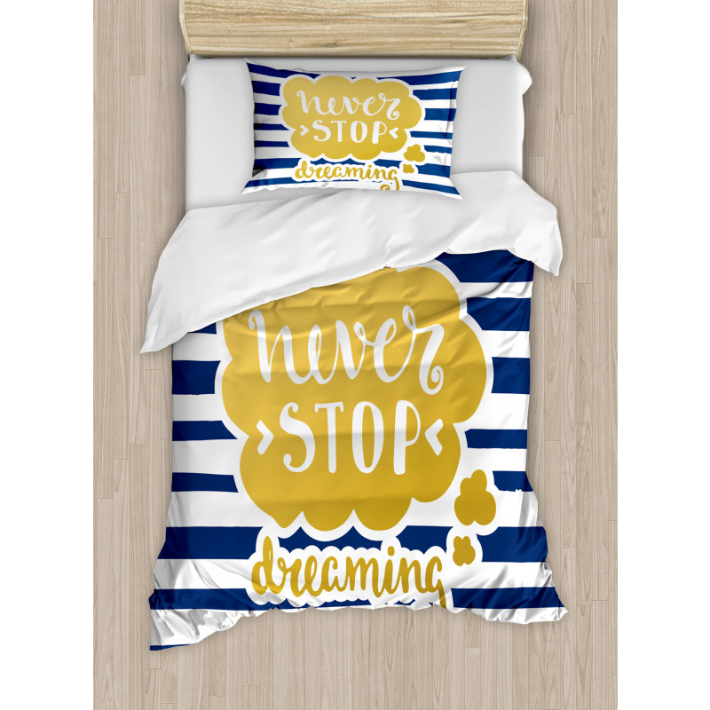 Maritime Vintage Navy Duvet Cover Set